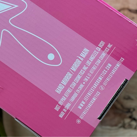 NIB Jeffree Star Red Hand Mirror - Picture 4 of 5